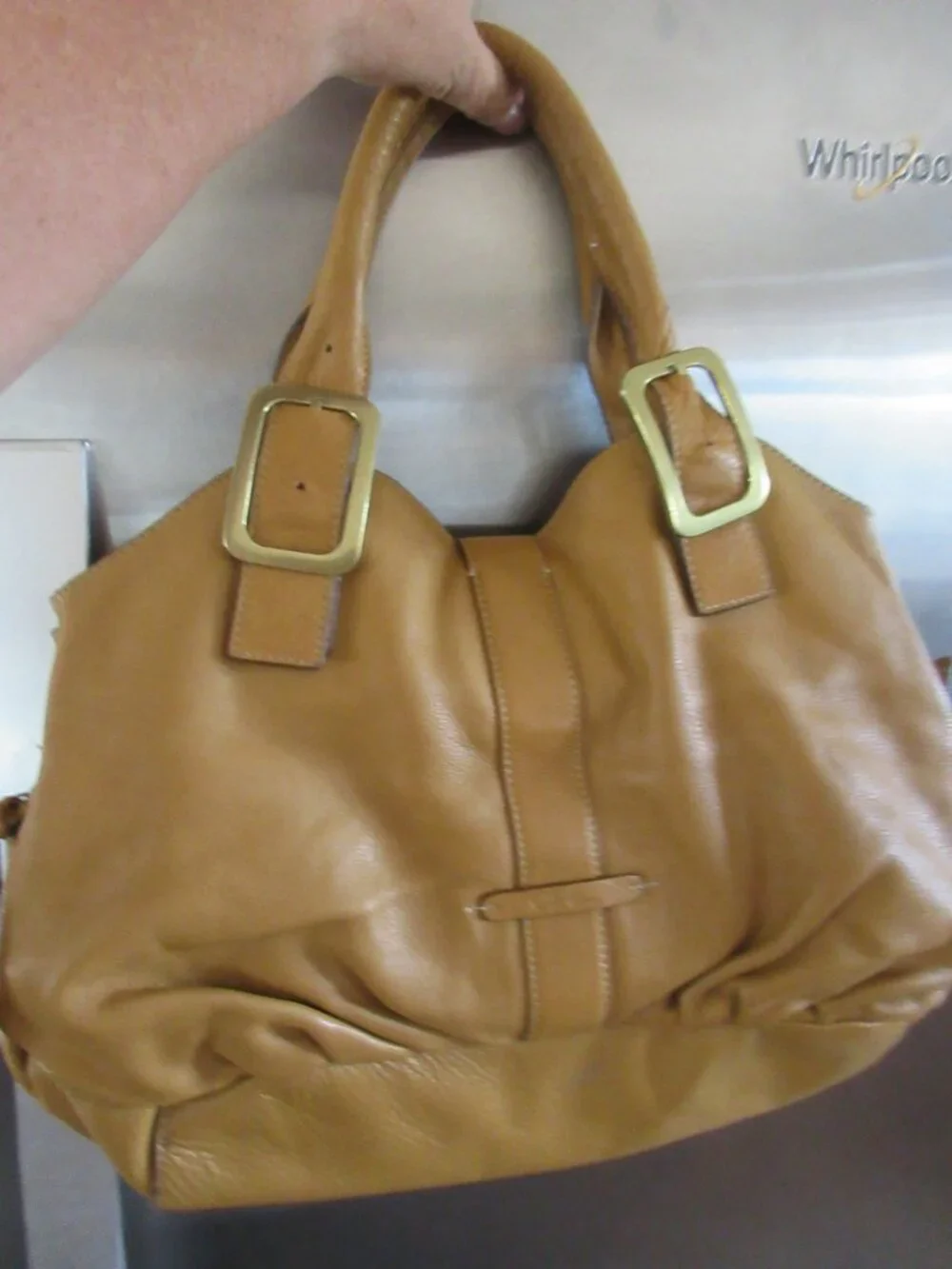 Cole Haan Satchel Tan leather handbag purse